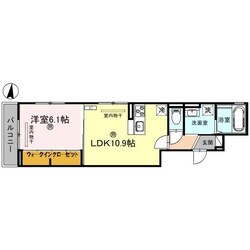 カルム アビタシオン北出島の物件間取画像